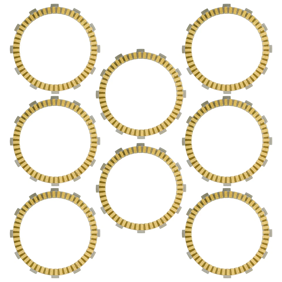 Placas de fricción de embrague Caltric para Honda CB750SCA Nigthwk 750 1982-1983 / CB750L Foto 4 de 4