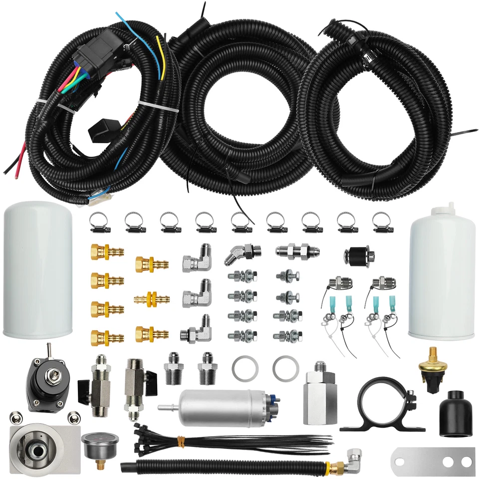 Complet Electric Fuel Pump Conversion Kit For 1994-1997 OBS Ford F-250 F350 7.3L - Image 2 of 4