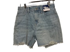 Old Navy Girls Denim Shorts Slouchy Straight Size 12 NWT