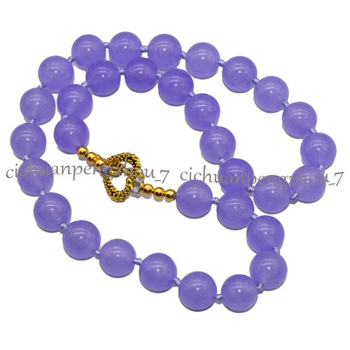 Natural 6/8/10/12/14mm Round Multicolor Gemstone Beaded Jewelry Necklace 18'' - Picture 179 of 221