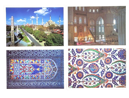 Cartoline d'epoca Turchia Istanbul colori non spedite lotto di 4 - Foto 2 di 10