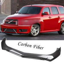 For Chevy Hhr 2006-2011 Carbon Front Bumper Lip Splitter Spoiler Chin Strut Rod