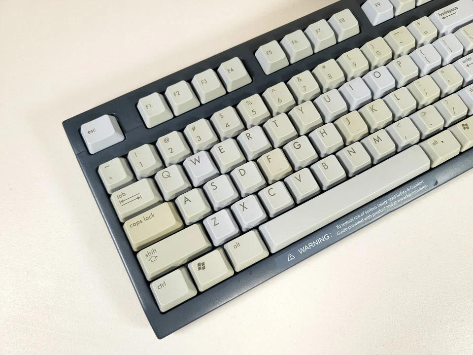 HP Keyboard 5187-3549 Model 5107 Wired PS/2 Retro Vintage Cleaned READ NOTES - Image 3 of 4