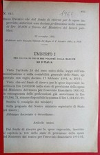 ROYAL DECREE AUTHORIZES WITHDRAWALS IN FAVOR OF THE MINISTRY OF PUBLIC WORKS-1968