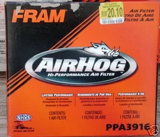 Fram Air Filter PPA3916 AirHog Washable