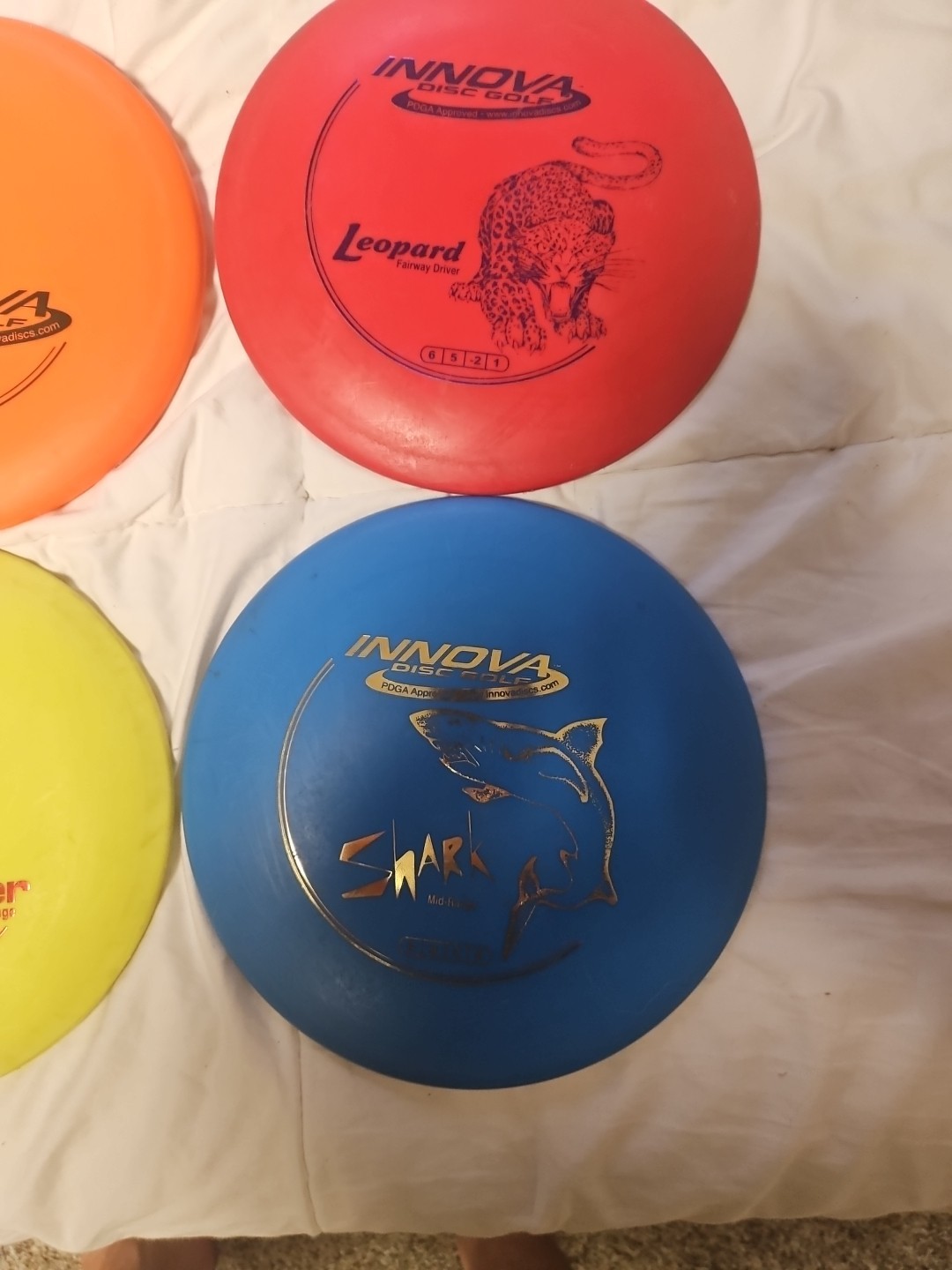 6 Innova Disc Gold Discs