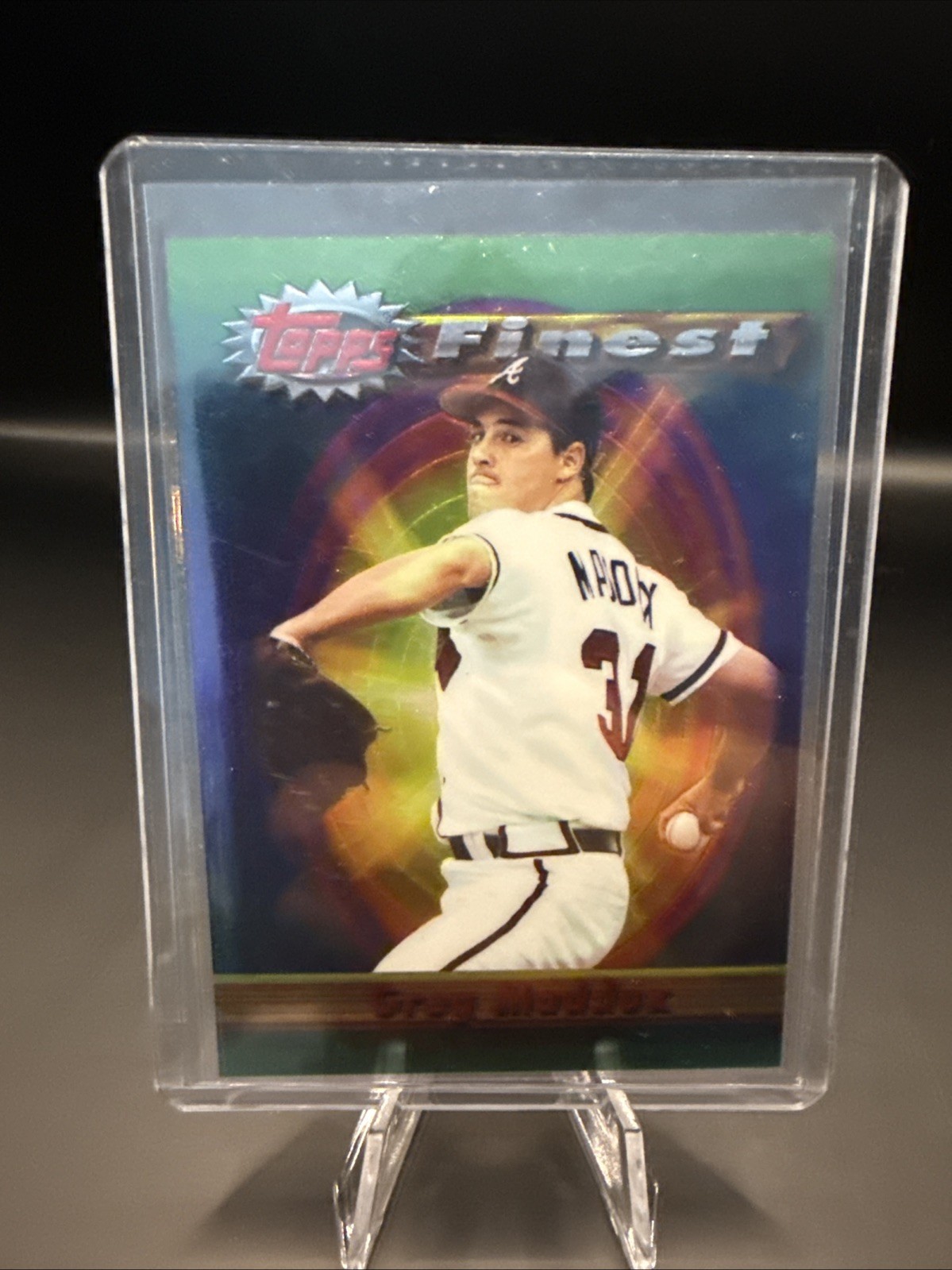 1994 Topps Finest - Greg Maddux #209 Refractor