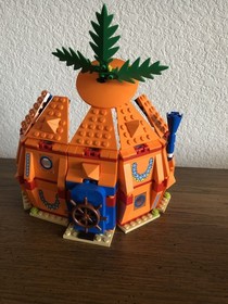 LEGO 3818 BIKINI BOTTOM UNDERSEA PARTY Spongebob Squarepants COMPLETE w/ minfigs
