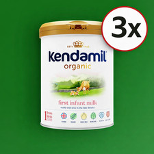 Kendamil Organic First Baby Milk Formula from Birth 3 x 800g
