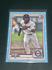 2020 Bowman Draft Alerick Soularie SKY BLUE /499