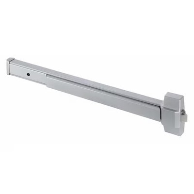 Arrow Lock Ed910-36 32D Rim Exit Device, Satin Ss, Passage Lockset