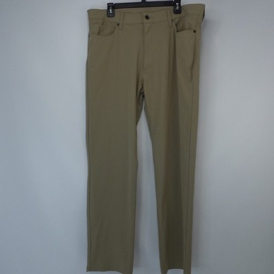 Levi s 511 Performance Pants Men s 38x31 Beige Engineered For Movement Polyester