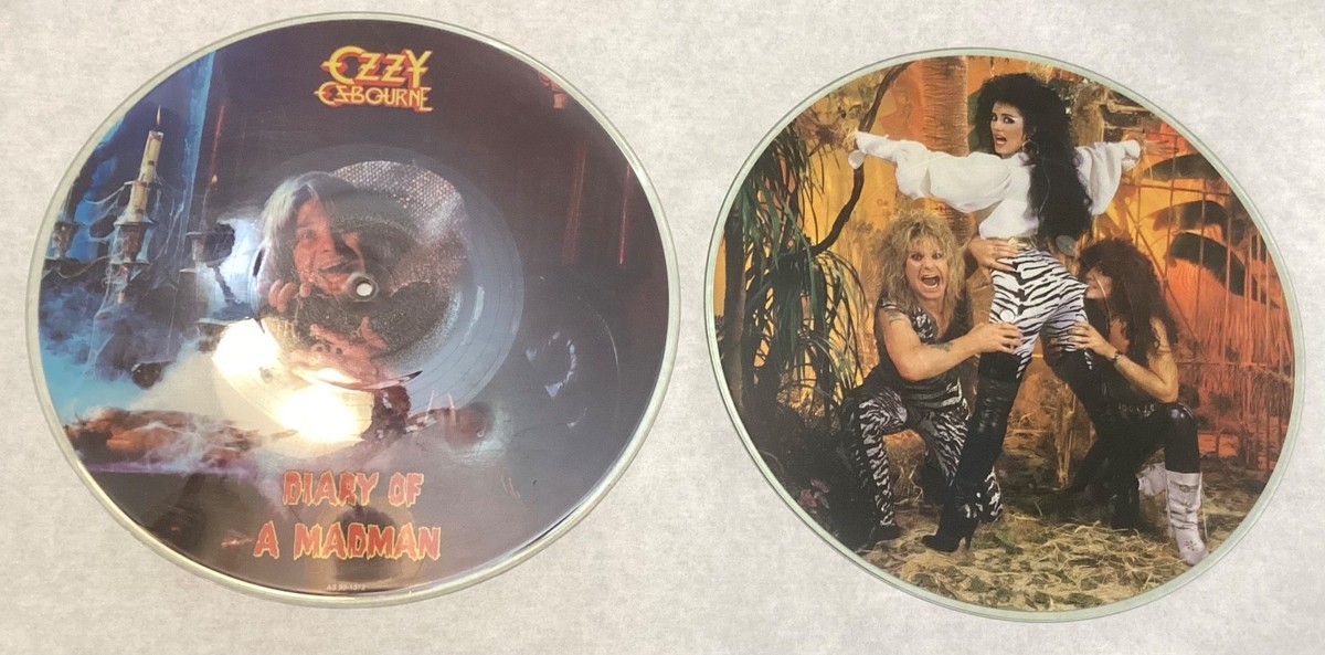 OZZY OSBOURNE 1981 Diary Of A Madman Picture Disc Vinyl Record LP