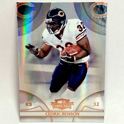 2008 Donruss Threads - Cedric Benson #118 Century Proof Bronze /250 Bears NM