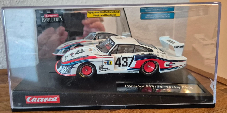 Carrera Evolution Porsche 935/78 Moby Dick LM 1978 #43 Maßstab 1:32 (Martini) - Bild 3 von 4