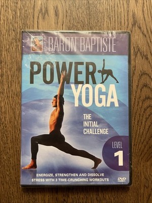 *NEW* Power Yoga: The Initial Challenge Level 1 DVD By Baron Baptiste BRAND NEW!