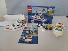 Vintage Lego 4011 Cabin Cruiser Complete+ w/ Box & Instructions, See Desc