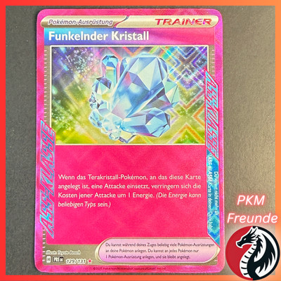 Funkelnder Kristall 129/131 PRE  NM  Deutsch  ACE Prismatische Pokemon