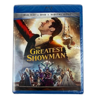 The Greatest Showman Blu Ray DVD Digital Code Sealed Hugh Jackman Musical Movie