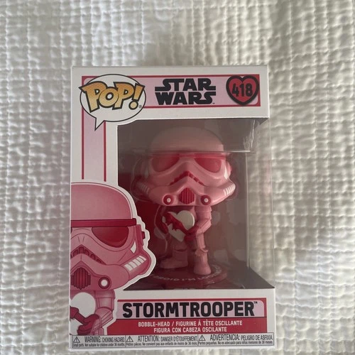 Funko Pop! Vinyl: Star Wars - Stormtrooper (Pink valentine) #418