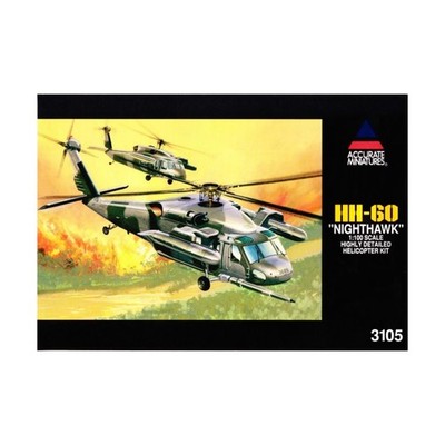 Accurate Miniatures E-Z Build Model 1/100 HH-60 Nighthawk VG+/NM