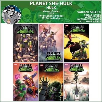 Planet She-Hulk (2025) #1 2 3 4 5 6 Marvel Comics COVER SELECT