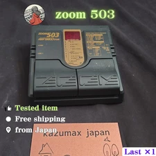 Zoom 503 Guitar Amp Simulator Multi-Effects Processor Compact Tested Free shippi