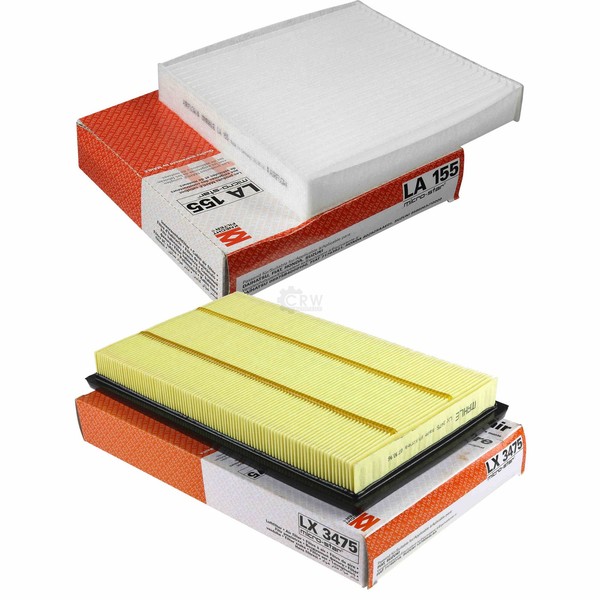 Mahle / Knecht Set Filterpaket Innenraumfilter LA 155 Luftfilter LX 3475-image