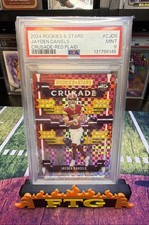2024 Panini Rookies & Stars - Crusade Jayden Daniels #C-JDS Red Plaid (RC)