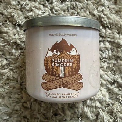Brandneu mit Etikett Bath And Body Works Pumpkin S mores 3-Docht-Kerze