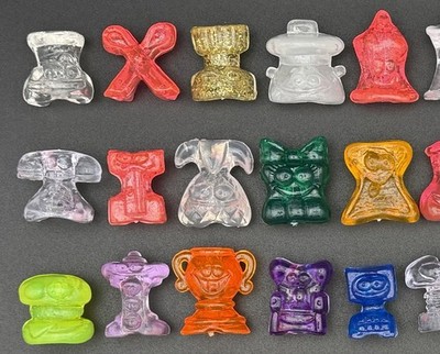 Classic GoGos Crazy Bones Things Complete Mixed Set of 60 Figures