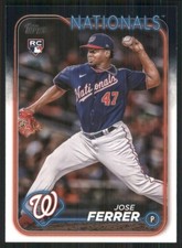 2024 Topps #85 Jose Ferrer Washington Nationals 35861
