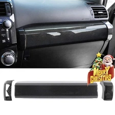 Carbon Fiber Front Copilot Dashboard Decor Panel Cover Trim for 2010-22 4Runner