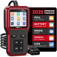 Obd2 Scanner with Battery Tester Enhanced fixd car Diagnostic Tool Code Reader
