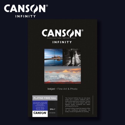 CANSON INFINITY - Platine Fibre Rag 310 | A3+ 25 Blatt
