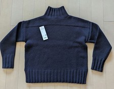 COMPTOIR DES COTONNIERS Navy High Neck Sweater Size S - Excellent Condition