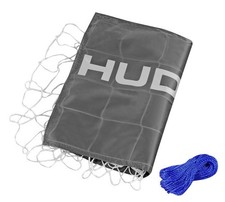 Hudora 75951 - Fußball Ersatznetz für Fußballtor 213 cm, weißgrau