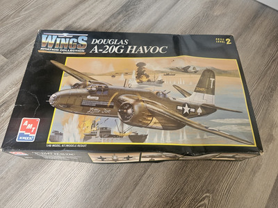 Rare Vintage 1994 AMT ERTL 1/48 Douglas A-20G Havoc Model Kit 8894 NISB Wings JP