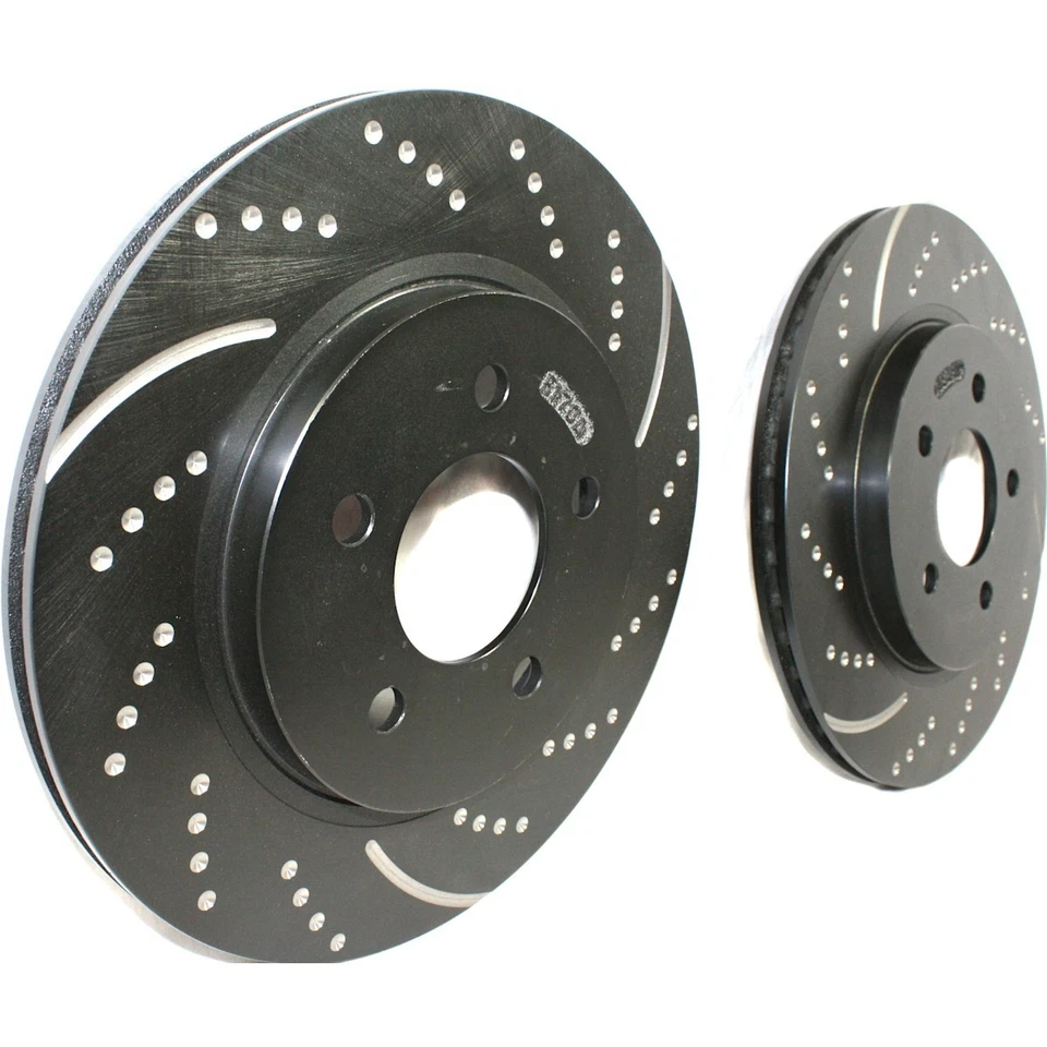 Juego de discos de freno traseros GD7254 EBC de 2 ruedas para Ford Mustang 2005-2014 hierro Foto 3 de 4