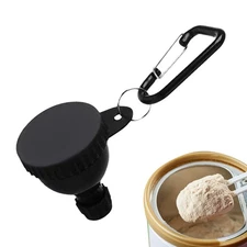 Supplement Funnel For Powder Travel Supplement Container 50ml Moistureproof Fine