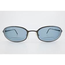 Hugo Boss HB 11006 GR 145 Gunmetal Oval Eyeglasses Frames Mens Womens Designer