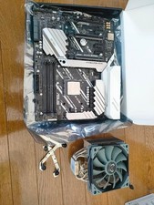 Ryzen 7 2700X CPU Asus X470 Prime Motherboard Scythe Kotetsu Cooler Used