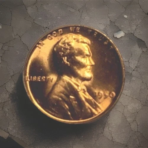 1950 P Lincoln Cent -   UNC  Nice Coin   FREE SHIPPING