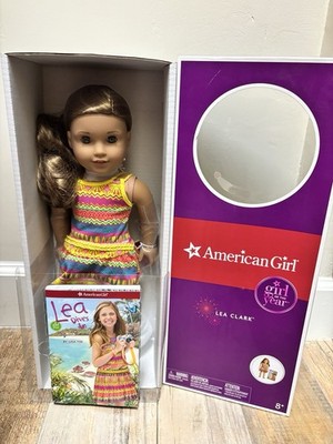 American Girl GOTY 2016 Lea Clark Doll and Book and Accessories NEW