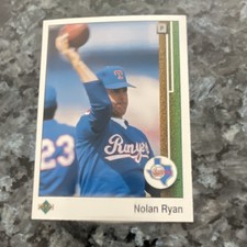 Upper Deck 1989 Nolan Ryan #774 Texas Rangers MLB Base Set Baseball Card