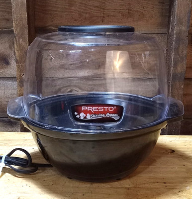 Presto Stirring Popper Model 0520001 Electric Popcorn Popper 