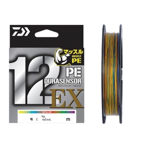 Daiwa PE Durasensor 12EX +Si3 1.5号 300m Daiwa PE Dura Sensor x12EX+Si3 5colored 200m, 300m, 400m - Lines