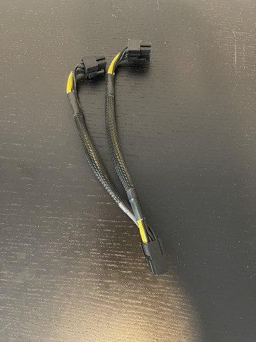 PCI-E 8 Pin to Dual 6/8pin PCIE PCI Adapter SplitterU.K. seller best quality - 第 1/1 張圖片