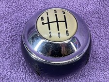 Mini R53 Cooper S Gear Knob Manual Leather 6 Speed 02-06 Chrome Stick Shift BMW