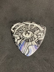Mark Gallagher RAVEN Can't Take Away The Fire 2025 Signature Guitar Pick 